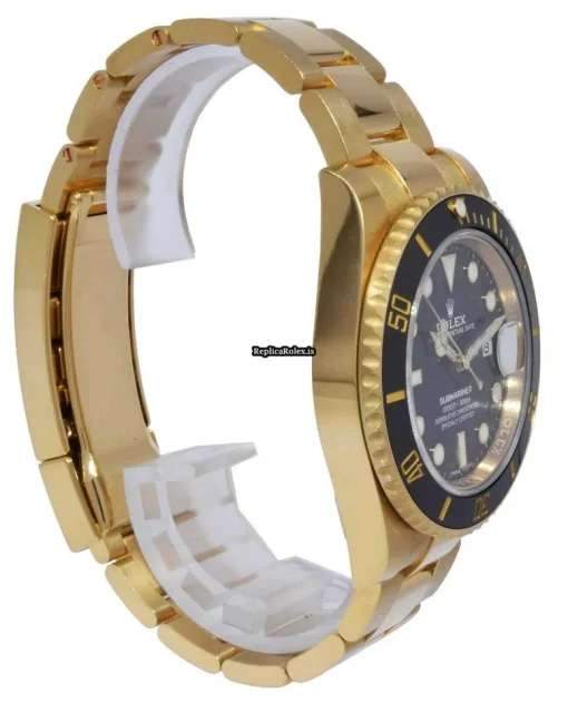 Best Replica Rolex Submariner Date 116618ln Automatic Movement 40mm Yellow Gold Case Watch - Image 7