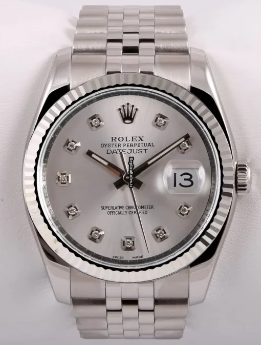 Quality Fakes Rolex Datejust 116234 Automatic Movement 36mm Steel Case Mens/unisex Watch - Image 2