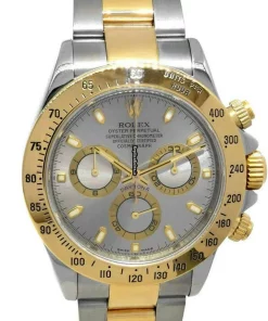 Marvellous Fake Rolex Daytona 116523 Automatic Movement 40mm Gold/steel Case Watch