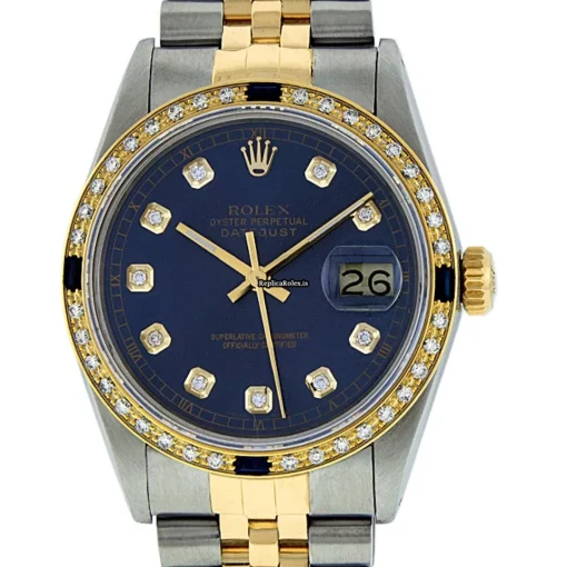 Wonderful Clone Rolex Datejust 16013 Caliber 3035 Automatic Movement 36mm Gold/steel Case Mens/unisex Watch