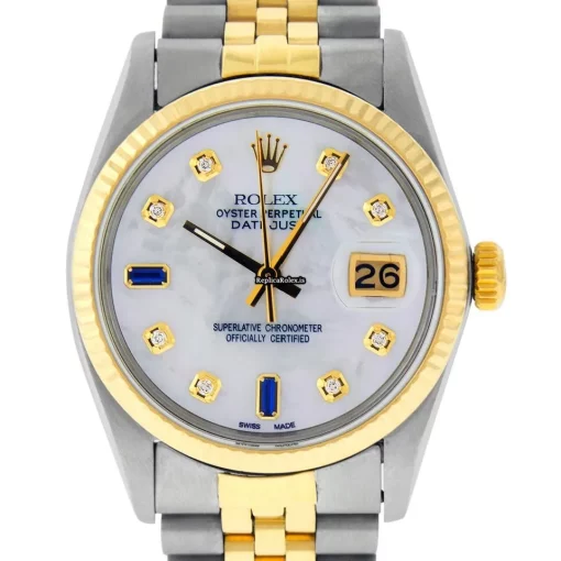 Good Replica Rolex Datejust 16013 Caliber 3035 Automatic Movement 36mm Gold/steel Case Mens/unisex Watch