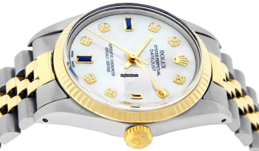 Good Replica Rolex Datejust 16013 Caliber 3035 Automatic Movement 36mm Gold/steel Case Mens/unisex Watch - Image 11