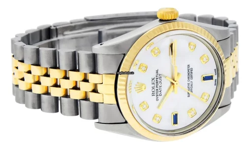 Good Replica Rolex Datejust 16013 Caliber 3035 Automatic Movement 36mm Gold/steel Case Mens/unisex Watch - Image 3