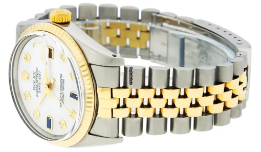 Good Replica Rolex Datejust 16013 Caliber 3035 Automatic Movement 36mm Gold/steel Case Mens/unisex Watch - Image 9