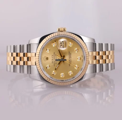 Nice Clone Rolex Datejust 116233 Automatic Movement 36mm Steel Case Mens/unisex Watch - Image 2