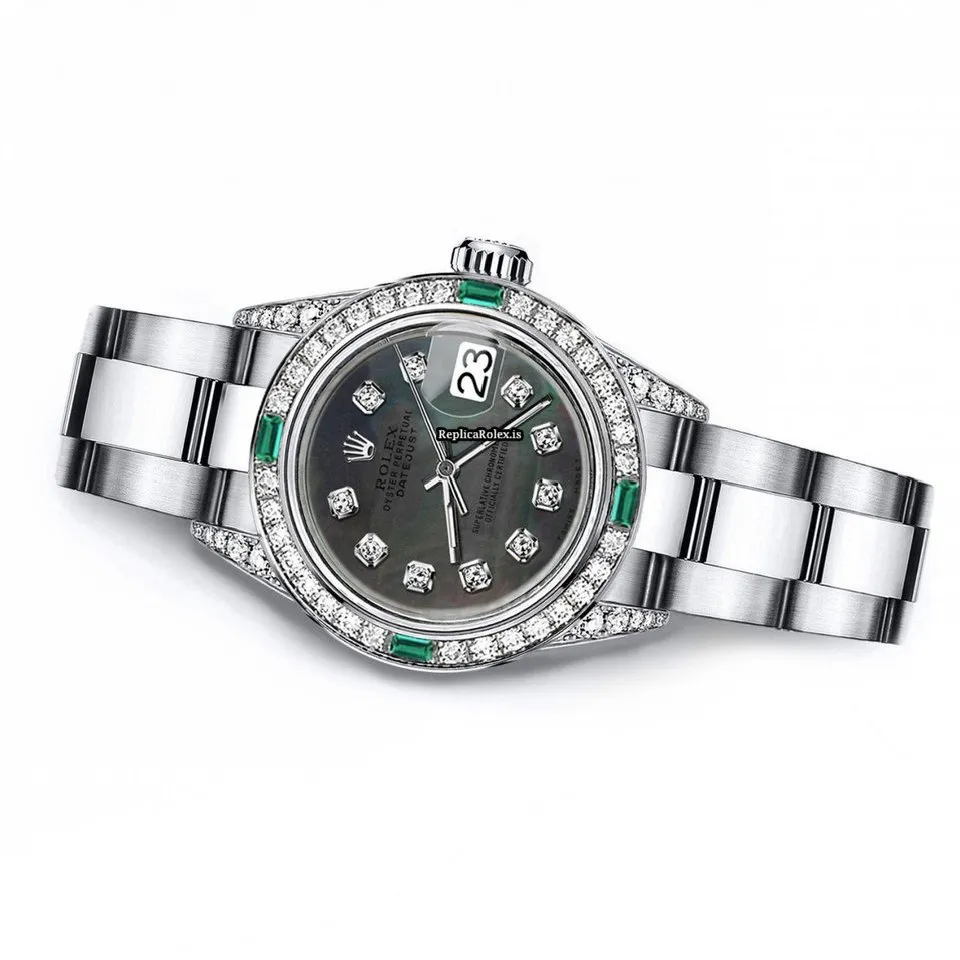 Lovely Replica Rolex Lady-datejust 68273 Automatic Movement 31mm Steel Case Womens Watch - Image 2