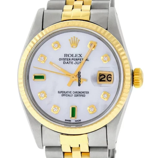 Incredible Replica Rolex Datejust 16013 Caliber 3035 Automatic Movement 36mm Gold/steel Case Mens/unisex Watch