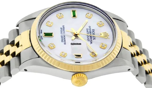 Incredible Replica Rolex Datejust 16013 Caliber 3035 Automatic Movement 36mm Gold/steel Case Mens/unisex Watch - Image 11