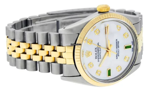 Incredible Replica Rolex Datejust 16013 Caliber 3035 Automatic Movement 36mm Gold/steel Case Mens/unisex Watch - Image 3