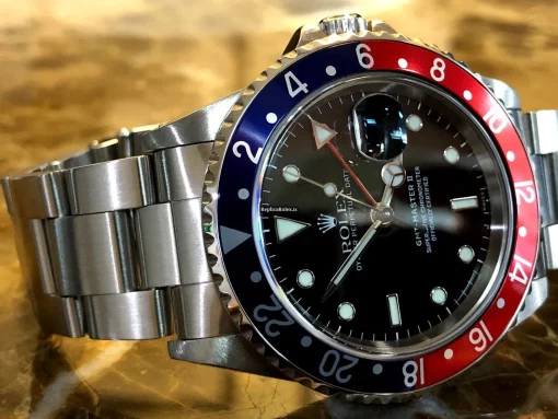 Incredible Fake Rolex Gmt-master II 16710 Caliber 3185 Automatic Movement 40mm Steel Case Mens/unisex Watch - Image 2