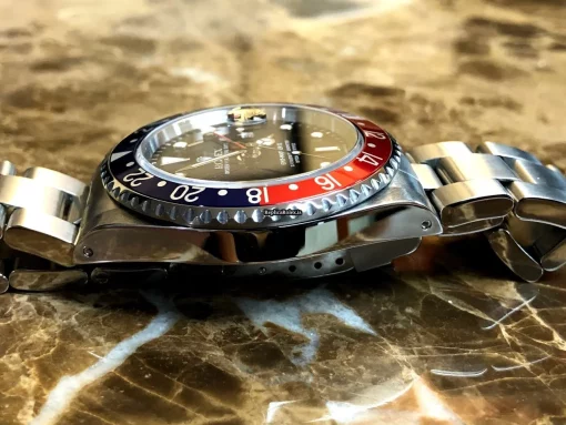 Incredible Fake Rolex Gmt-master II 16710 Caliber 3185 Automatic Movement 40mm Steel Case Mens/unisex Watch - Image 8