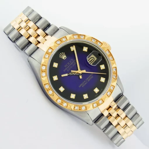 High Quality Replica Rolex Datejust 16013 Caliber 3035 Automatic Movement 36mm Gold/steel Case Mens/unisex Watch - Image 3