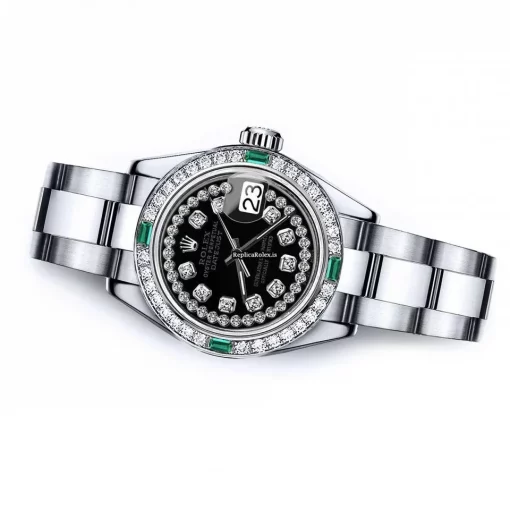 Excellent Replica Rolex Lady-datejust 68273 Automatic Movement 31mm Steel Case Womens Watch - Image 2