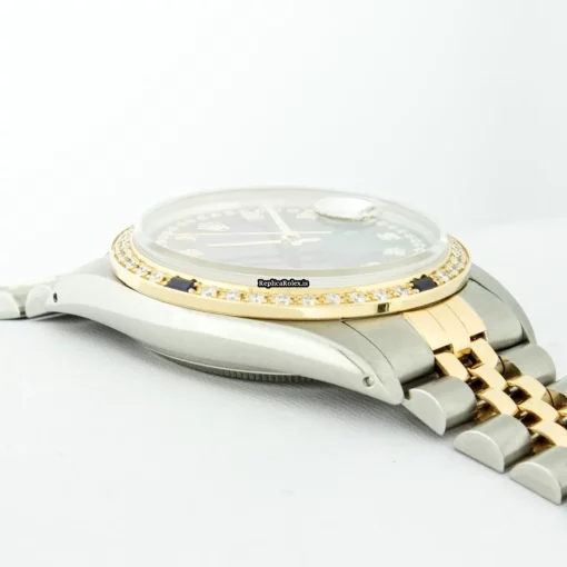 Perfect Replica Rolex Datejust 16013 Caliber 3035 Automatic Movement 36mm Gold/steel Case Mens/unisex Watch - Image 9