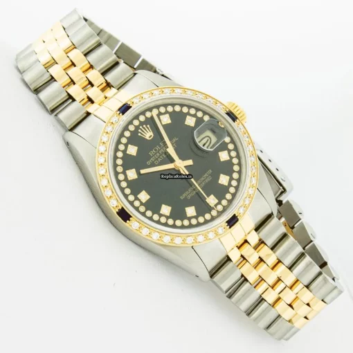 Perfect Replica Rolex Datejust 16013 Caliber 3035 Automatic Movement 36mm Gold/steel Case Mens/unisex Watch - Image 2
