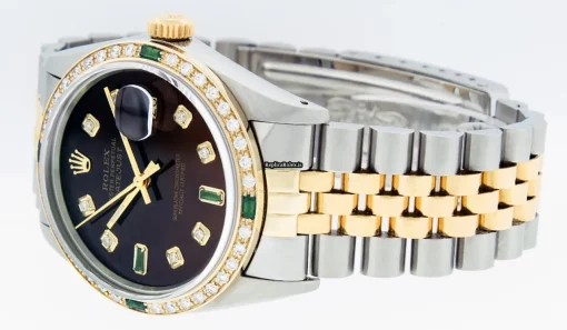 Amazing Copies Rolex Datejust 16013 Caliber 3035 Automatic Movement 36mm Gold/steel Case Mens/unisex Watch - Image 10
