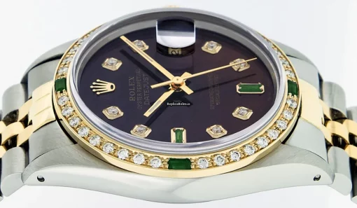 Amazing Copies Rolex Datejust 16013 Caliber 3035 Automatic Movement 36mm Gold/steel Case Mens/unisex Watch - Image 12
