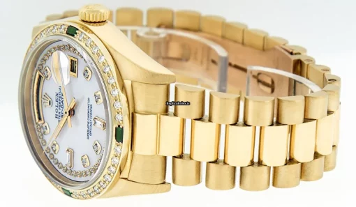 Great Replica Rolex Day-date 36 18038 Caliber 3055 Automatic Movement 36mm Yellow Gold Case Mens/unisex Watch - Image 10