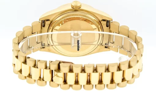 Great Replica Rolex Day-date 36 18038 Caliber 3055 Automatic Movement 36mm Yellow Gold Case Mens/unisex Watch - Image 8