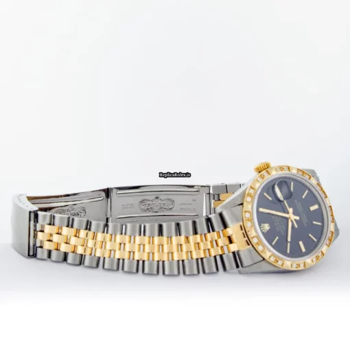 Pleasing Fake Rolex Datejust 16013 Caliber 3035 Automatic Movement 36mm Gold/steel Case Mens/unisex Watch - Image 9