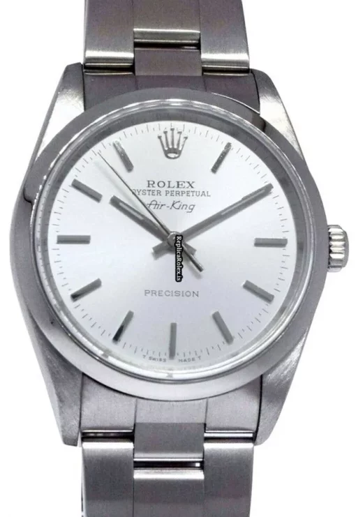 Good Replica Rolex Air King Precision 14000m Automatic Movement 34mm Steel Case Mens/unisex Watch