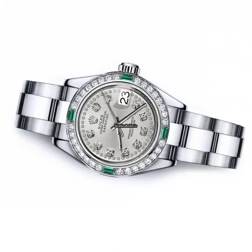 Inexpensive Replica Rolex Lady-datejust 68273 Automatic Movement 31mm Steel Case Womens Watch - Image 2