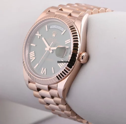Superior Knockoff Rolex Day-date 40 228238 Automatic Movement 40mm Rose Gold Case Mens/unisex Watch - Image 4