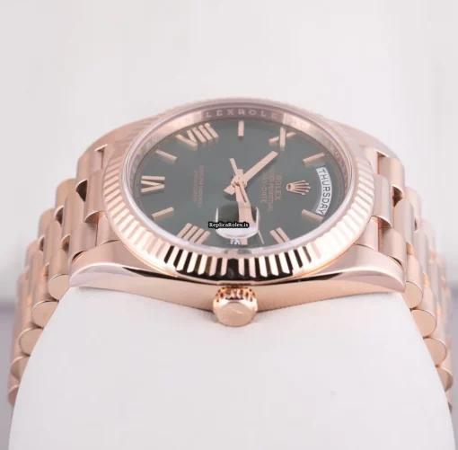 Superior Knockoff Rolex Day-date 40 228238 Automatic Movement 40mm Rose Gold Case Mens/unisex Watch - Image 5