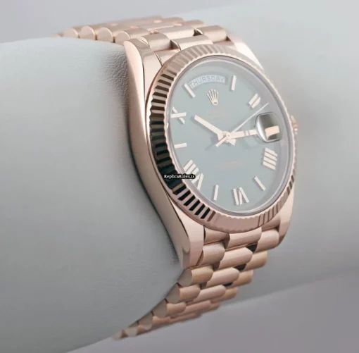 Superior Knockoff Rolex Day-date 40 228238 Automatic Movement 40mm Rose Gold Case Mens/unisex Watch - Image 6