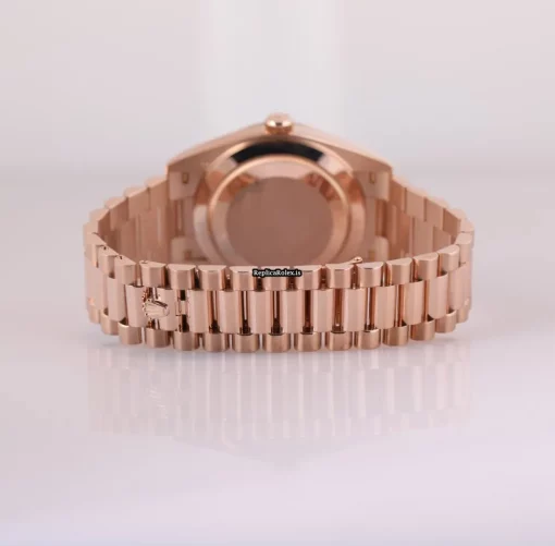 Superior Knockoff Rolex Day-date 40 228238 Automatic Movement 40mm Rose Gold Case Mens/unisex Watch - Image 8