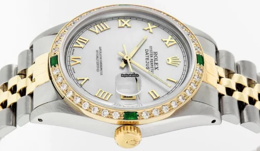 Wonderful Replica Rolex Datejust 16013 Caliber 3035 Automatic Movement 36mm Gold/steel Case Mens/unisex Watch - Image 9