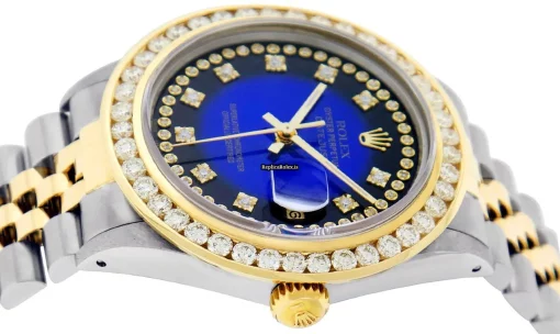 Fabulous Replica Rolex Datejust 16013 Caliber 3035 Automatic Movement 36mm Gold/steel Case Mens/unisex Watch - Image 11