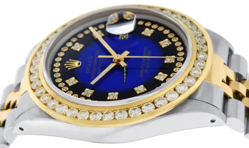 Fabulous Replica Rolex Datejust 16013 Caliber 3035 Automatic Movement 36mm Gold/steel Case Mens/unisex Watch - Image 12