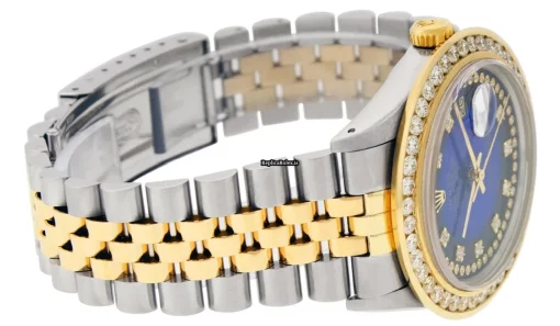 Fabulous Replica Rolex Datejust 16013 Caliber 3035 Automatic Movement 36mm Gold/steel Case Mens/unisex Watch - Image 4