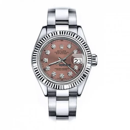Trustworthy Replica Rolex Lady-datejust 68274 Automatic Movement 26mm Steel Case Womens Watch