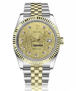 Luxury Copies Rolex Lady-datejust 69173 Automatic Movement 26mm Gold/steel Case Womens Watch