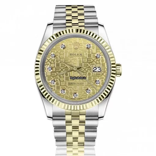 Luxury Copies Rolex Lady-datejust 69173 Automatic Movement 26mm Gold/steel Case Womens Watch