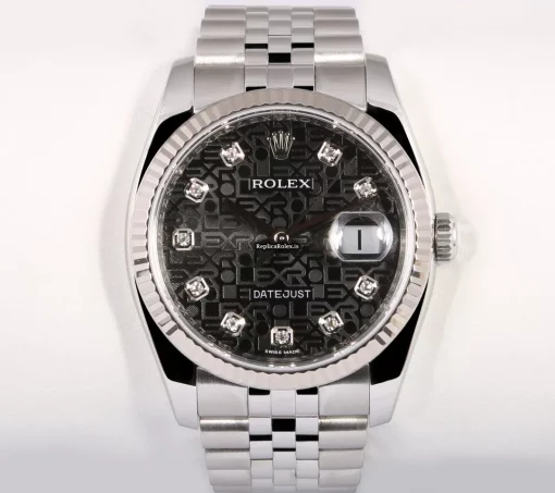Aaa Replica Rolex Datejust 116234 Automatic Movement 36mm Steel Case Mens/unisex Watch - Image 2
