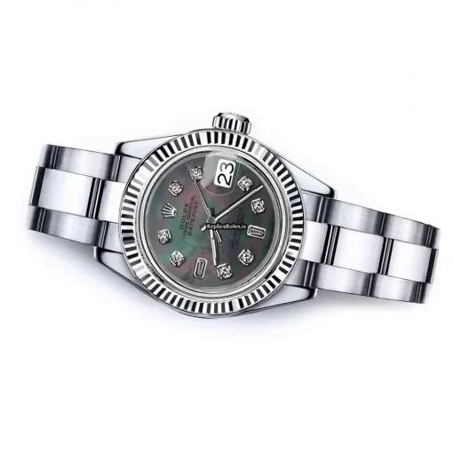 Lovely Copies Rolex Lady-datejust 68274 Automatic Movement 26mm Steel Case Womens Watch - Image 2