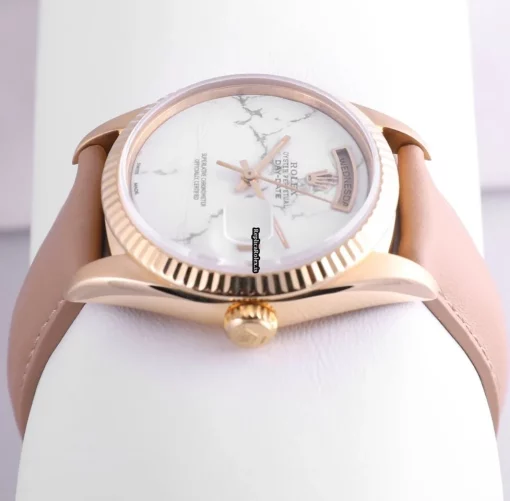 Amazing Replica Rolex Day-date 36 18038 Automatic Movement 36mm Yellow Gold Case Mens/unisex Watch - Image 3