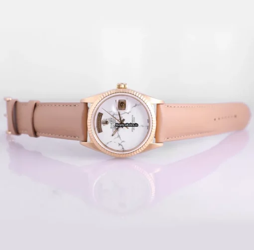 Amazing Replica Rolex Day-date 36 18038 Automatic Movement 36mm Yellow Gold Case Mens/unisex Watch - Image 4