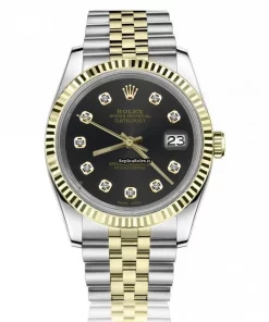 Amazing Replica Rolex Lady-datejust 69173 Automatic Movement 26mm Gold/steel Case Womens Watch