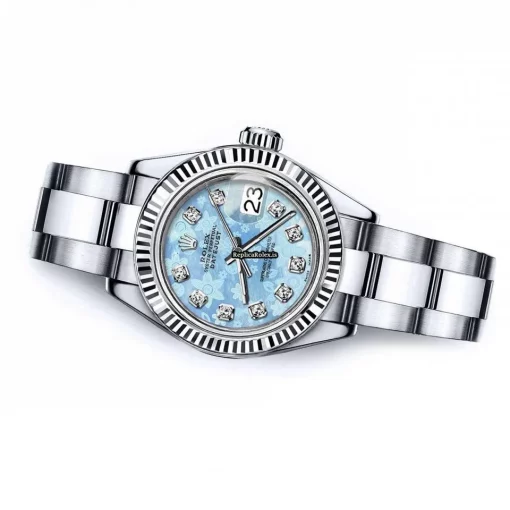 Marvellous Replica Rolex Lady-datejust 68274 Automatic Movement 26mm Steel Case Womens Watch - Image 2