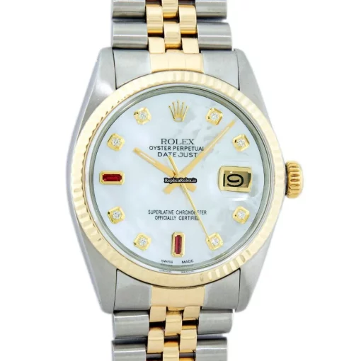 Great Fake Rolex Datejust 16013 Caliber 3035 Automatic Movement 36mm Gold/steel Case Mens/unisex Watch
