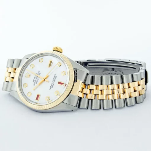 Great Fake Rolex Datejust 16013 Caliber 3035 Automatic Movement 36mm Gold/steel Case Mens/unisex Watch - Image 5