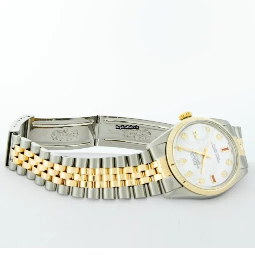 Great Fake Rolex Datejust 16013 Caliber 3035 Automatic Movement 36mm Gold/steel Case Mens/unisex Watch - Image 8