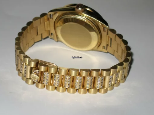 Nice Replica Rolex Datejust Self Winding Automatic 31mm Yellow Gold Case Womens Watch - Image 8