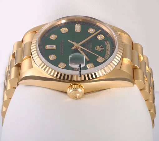 Appealing Replica Rolex Day-date 36 18238 Automatic Movement 36mm Yellow Gold Case Mens/unisex Watch - Image 3