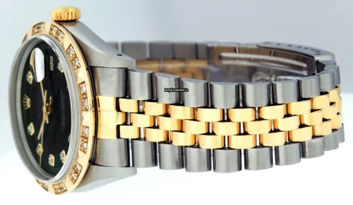 Fantastic Fake Rolex Datejust 16013 Caliber 3035 Automatic Movement 36mm Gold/steel Case Mens/unisex Watch - Image 11
