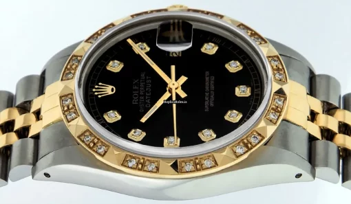 Fantastic Fake Rolex Datejust 16013 Caliber 3035 Automatic Movement 36mm Gold/steel Case Mens/unisex Watch - Image 13